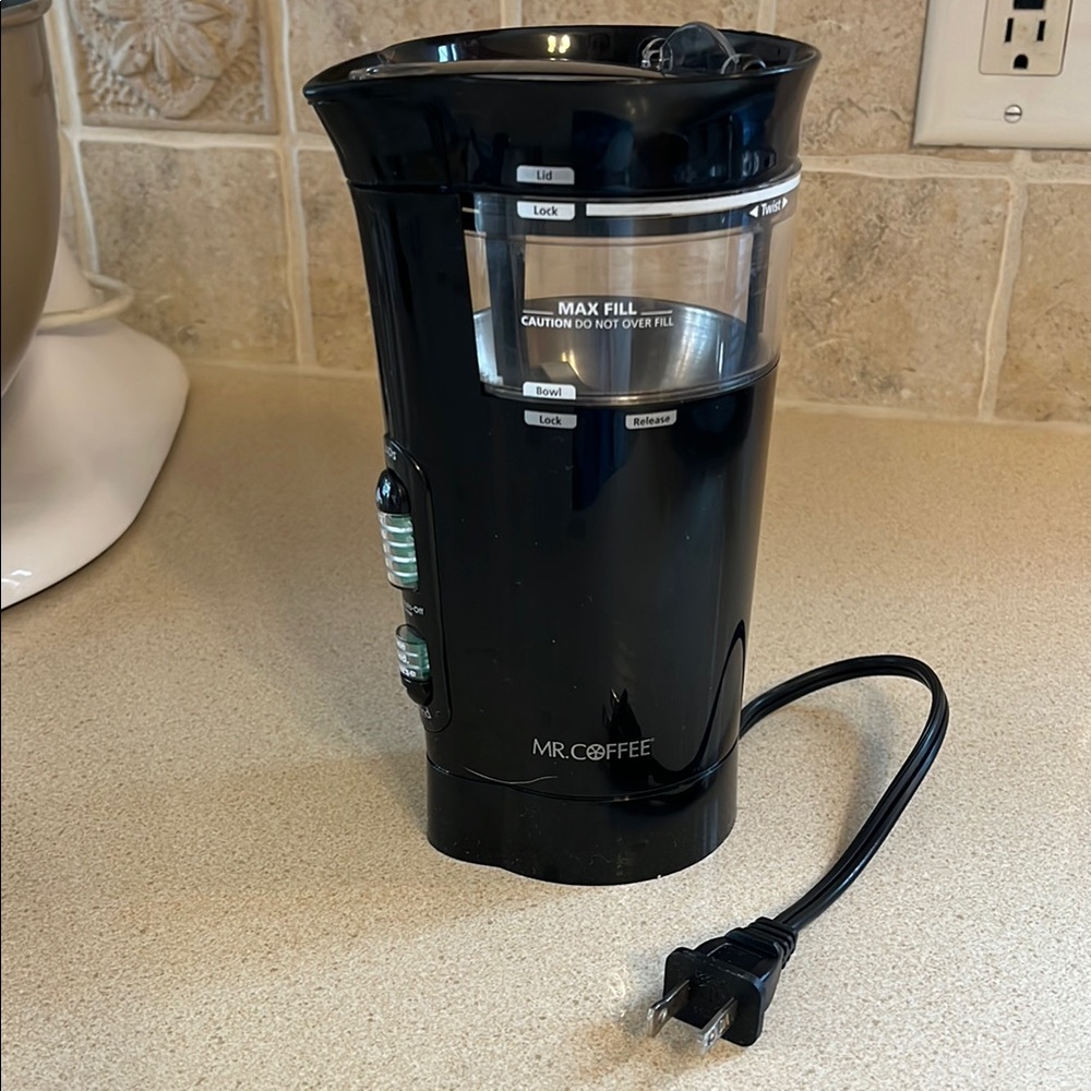 Mr. Coffee Black Electric Grinder